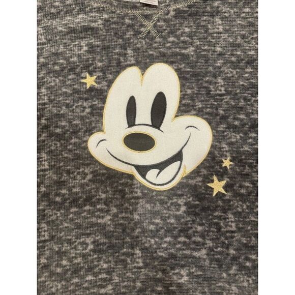 Disney Mickey Mouse Women's Lounge Set Medium Pajamas Gray - Picture 6 of 6